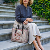 Catholight Sacred Serenity: Die zarte Umarmung der Madonna – Ledertasche