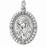 Catholight Pearl Prayer Madonna Charm