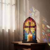 Catholight Cross of Light Candle Holder