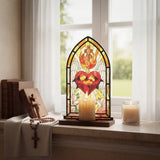 Catholight Sacred Heart Glow Candle Holder