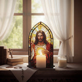 Catholight Sacred Heart Light Candle Holder