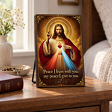 Catholight A Testament of Grace and Compassion Wooden Art Quote