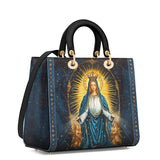 Catholight Celestial Devotion Damen-Ledertasche