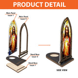 Catholight Sacred Heart Light Candle Holder