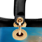 Catholight Divine Ascension: The Heavenly Embrace Lady Leather Bag