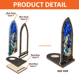 Catholight Holy Family Light Candle Holder