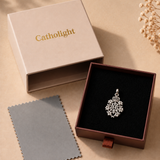 Catholight Pearl Prayer Madonna Charm