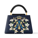 Catholight Crown Of Grace Leder-Umhängetasche