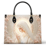 Catholight  Rose Halo Devotion Leather Bag