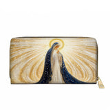 Catholight  Our Lady’s Eternal Glow Leather Wallet Purse