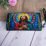 Catholight Glorious Christ - Leather Wallet Purse