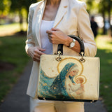 Catholight „Göttliche Mutterumarmung“ Damen-Ledertasche