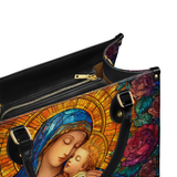 Catholight Radiant Madonna Ledertasche