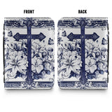 Catholight – Das Kreuz inmitten blühenden Glaubens (Bibelumschlag)