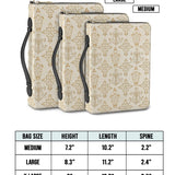 Katholische Bibelhülle mit Ave-Maria-Muster