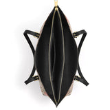 Katholische Rosen des Rosenkranzes Leder-Tragetasche