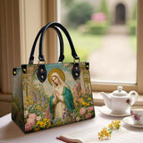 Catholight Marian Garden Leather Bag