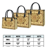 Katholische Psalm-des-Friedens-Ledertasche