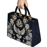 Catholight Andachts-Ledertasche „Der Heilige Geist und die Lilie“