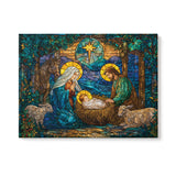 Catholight Holy Nativity Canvas Wall Art