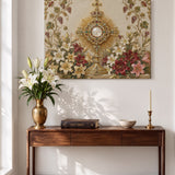 Catholight Eucharistic Bloom Canvas Wall Art