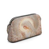 Catholight Rose Halo Devotion Leder-Umhängetasche