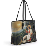 Catholight Ledertasche „The Divine Shepherd's Grace“