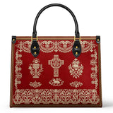 Katholische Liturgische Eleganz Ledertasche