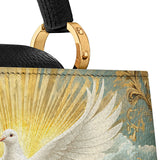 Personalisierte Ledertasche „Gnade des Heiligen Geistes“ von Catholic Light