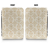 Katholische Bibelhülle mit Ave-Maria-Muster