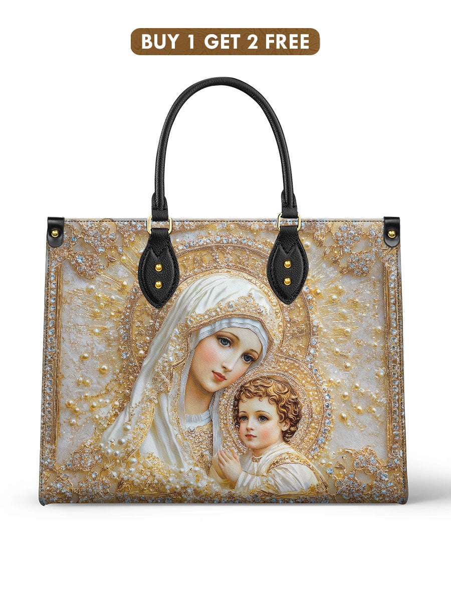 Catholight Heavenly Grace In Radiant Splendor Ledertasche