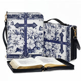 Catholight – Das Kreuz inmitten blühenden Glaubens (Bibelumschlag)