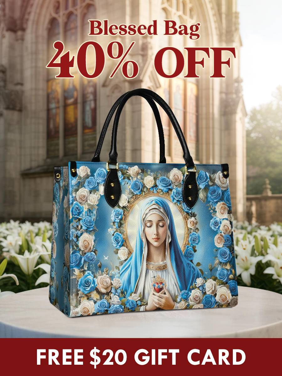 Catholight  Heavenly Grace Leather Bag