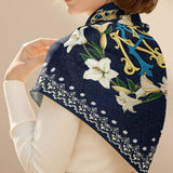 Catholight Crown Of Grace Square Scarf