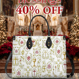 Catholight  The Timeless Faith Leather Bag
