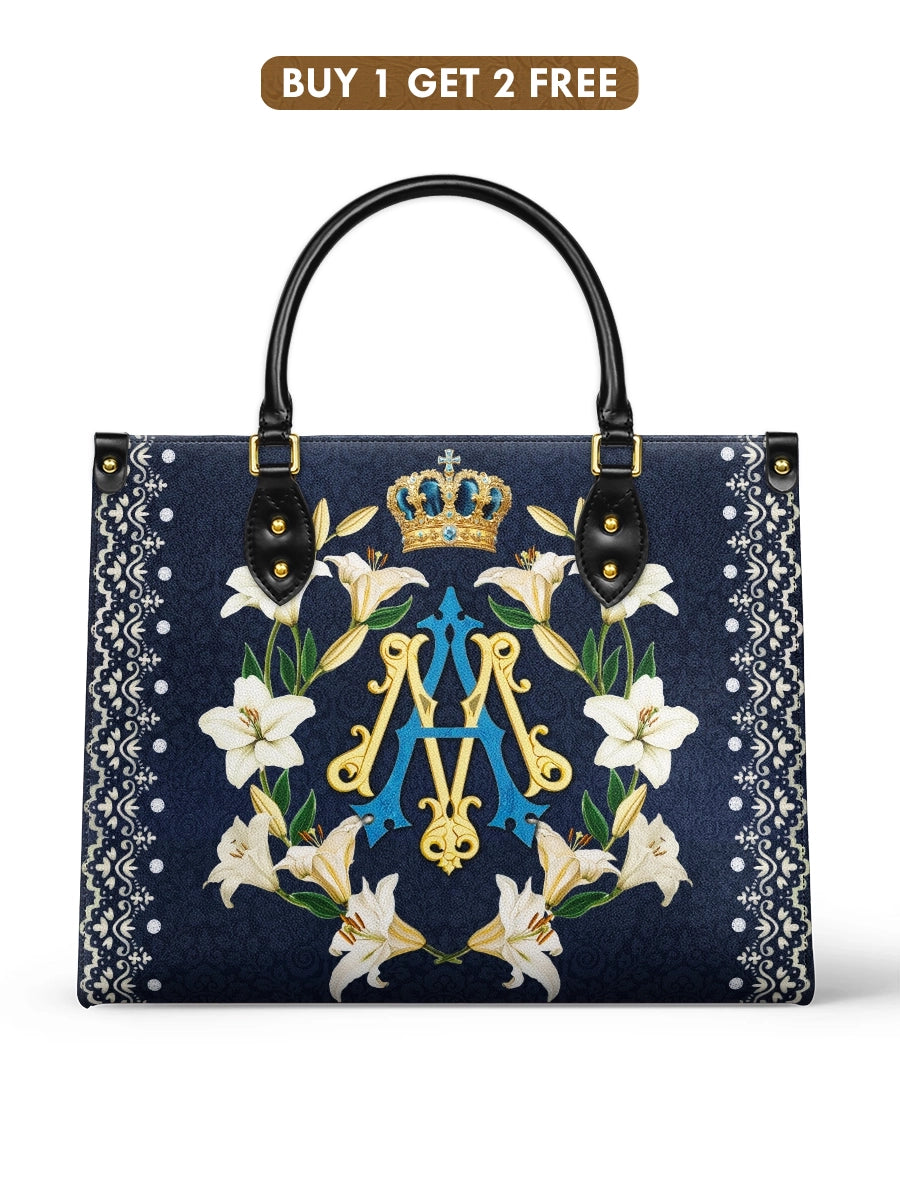 Catholight Crown Of Grace Ledertasche