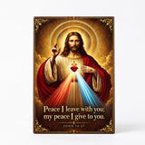Catholight A Testament of Grace and Compassion Wooden Art Quote