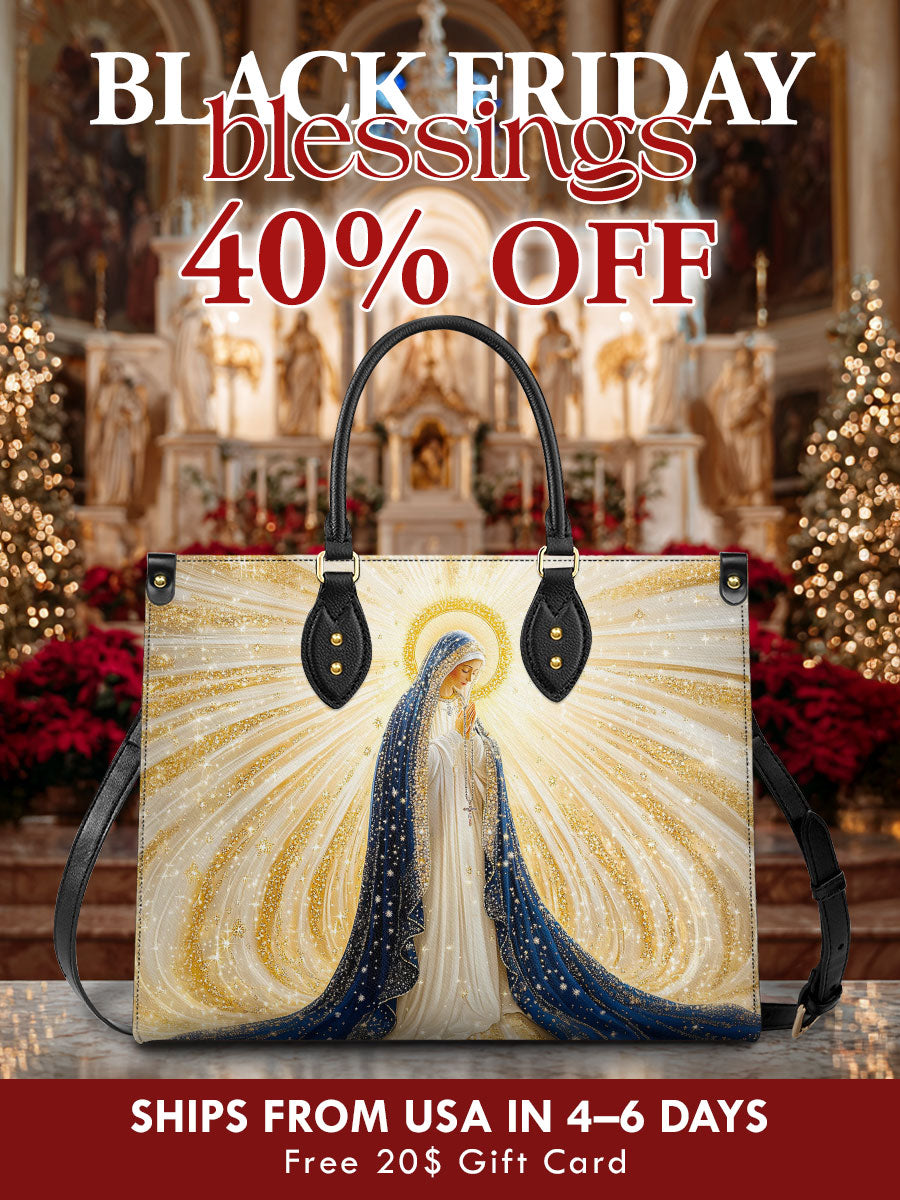 Catholight Our Lady's Eternal Glow Ledertasche
