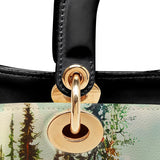 Katholische Ledertasche „St. Johannes der Täufer, Hirte“