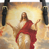 Catholight Glorious Ascension Christ Rising in Majestät Ledertasche