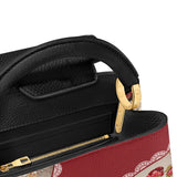 Catholight Blooming With Faith Personalisierte Ledertasche