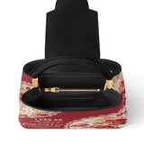 Catholight Blooming With Faith Personalisierte Ledertasche