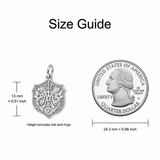 Catholight Regina Lily Monogram Charm