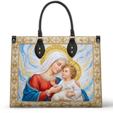 Catholight Mother Of Tender Mercy Leather Bag