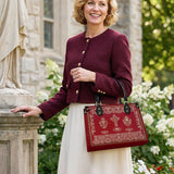 Katholische Liturgische Eleganz Ledertasche