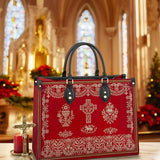 Katholische Liturgische Eleganz Ledertasche