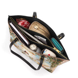 Katholische Ledertasche „In God We Trust“