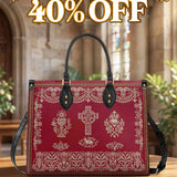 Katholische Liturgische Eleganz Ledertasche