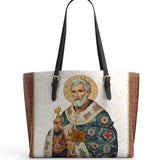 Katholische Ledertasche „St. Peter Verehrung“
