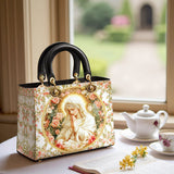 Katholische Ledertasche „Jungfrau Marias Gnade“